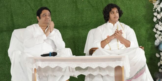 *मौनीबाबा तपोभूमी मे तीन दिवसीय भव्य आयोजन*  *पंथ श्री उदितमुनी नाम साहेब की पावन उपस्थित*